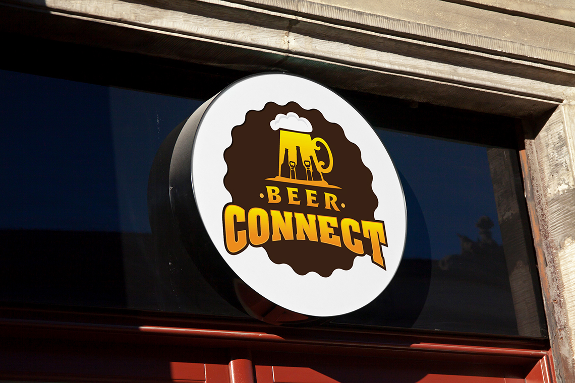 Beer Connect - Thiết kế logo CLB Beer Connect